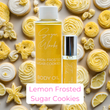 Lemon Frosted Sugar Cookies